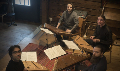 Santour, Taivaan Tahti, Jyri Haustola, Kaapo Kuoppala, Aki Vesanto ja Farshad Sanati. Kuva: Ville Vesterr
