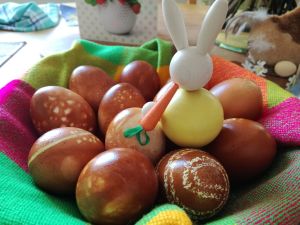Easter morning in the Latvian home 2019