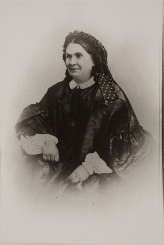 En teckning av Fredrika Runeberg.