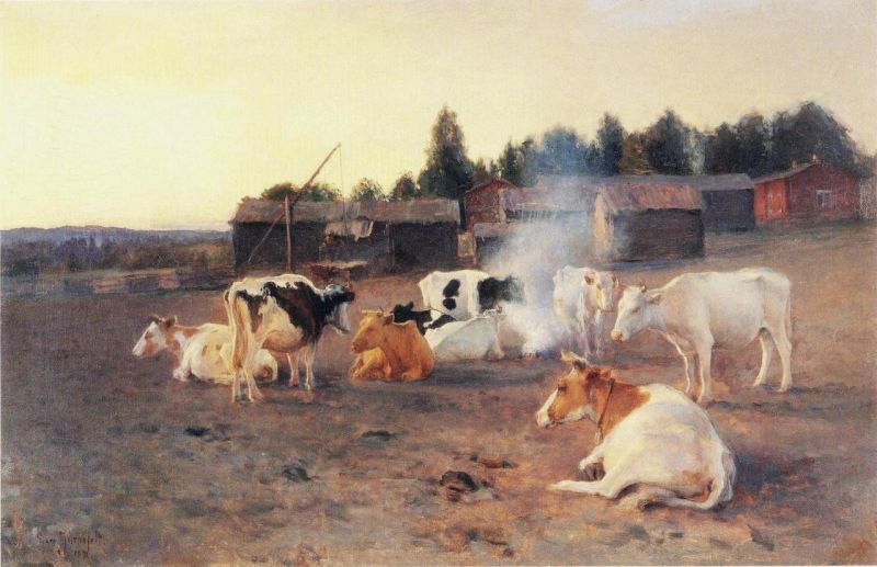 Tiedosto:Eero Järnefeltin maalaus Lehmisavu 1891.jpg
