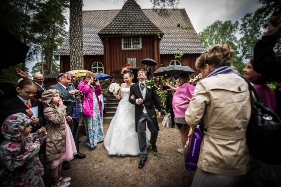 Wedding at Seurasaari.